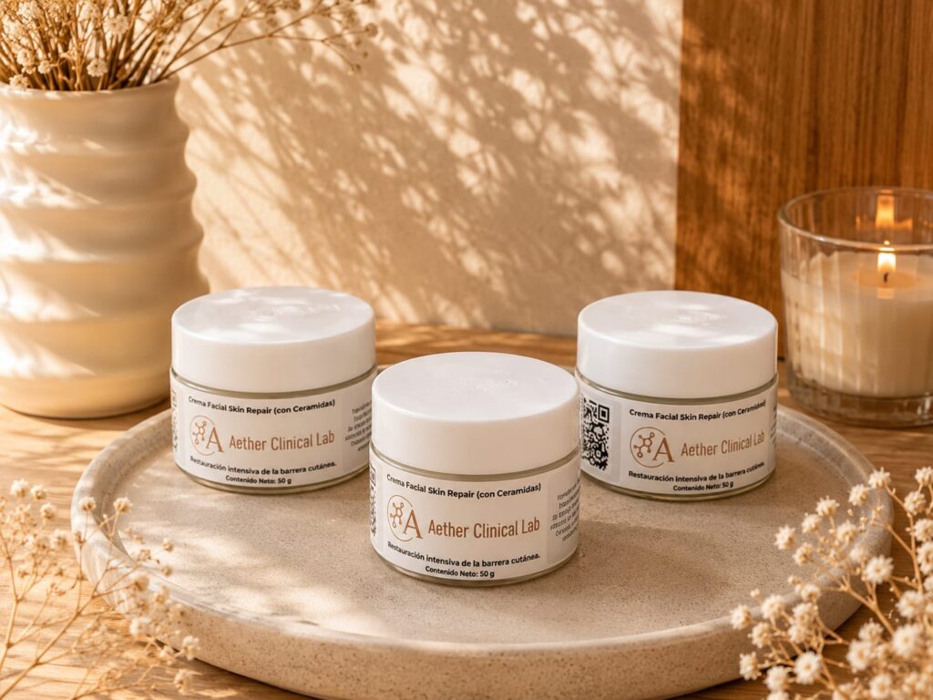 Crema facial Skin Repair con ceramidas