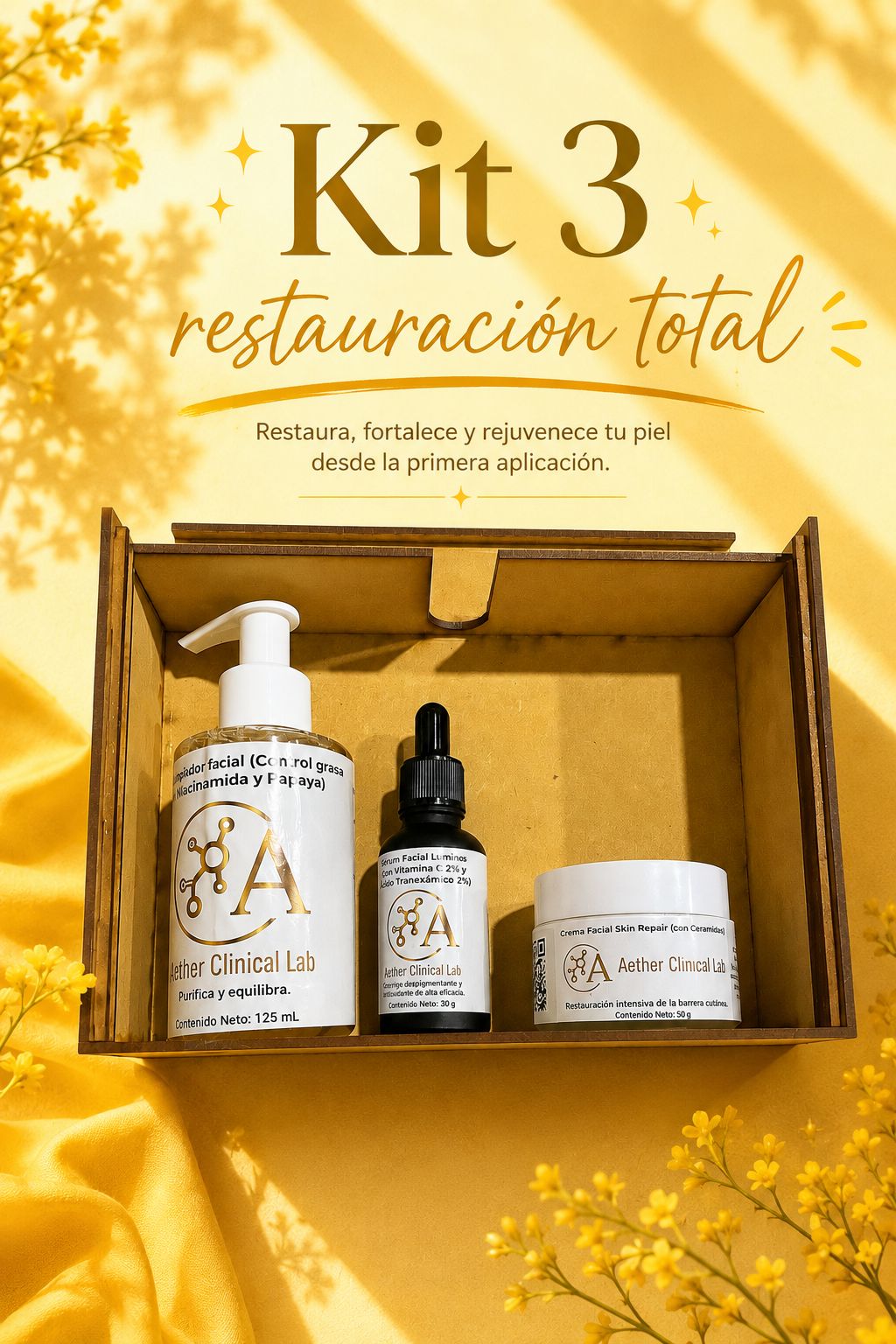 Kit 3 Restauración Total